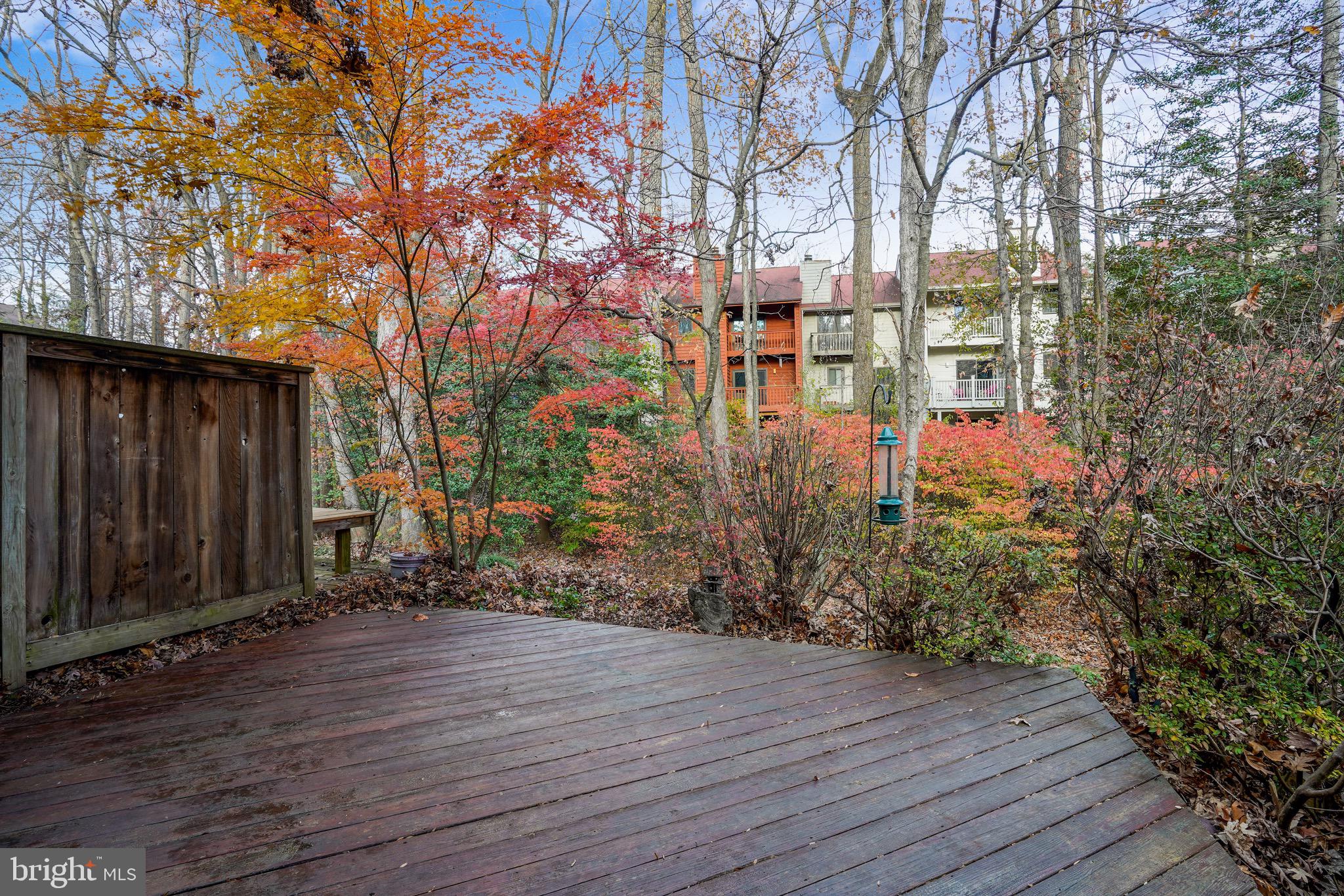 2023 Headlands Circle Reston, VA 20191 - Photo 11 of 44 Large private deck backing to trees