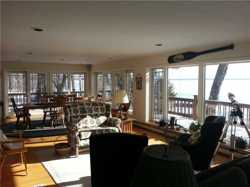299 Anderson Road Sebago, ME 04029 - Photo 20 of 35 OPEN FORMAT LIVING - SO WARM COZY BY...