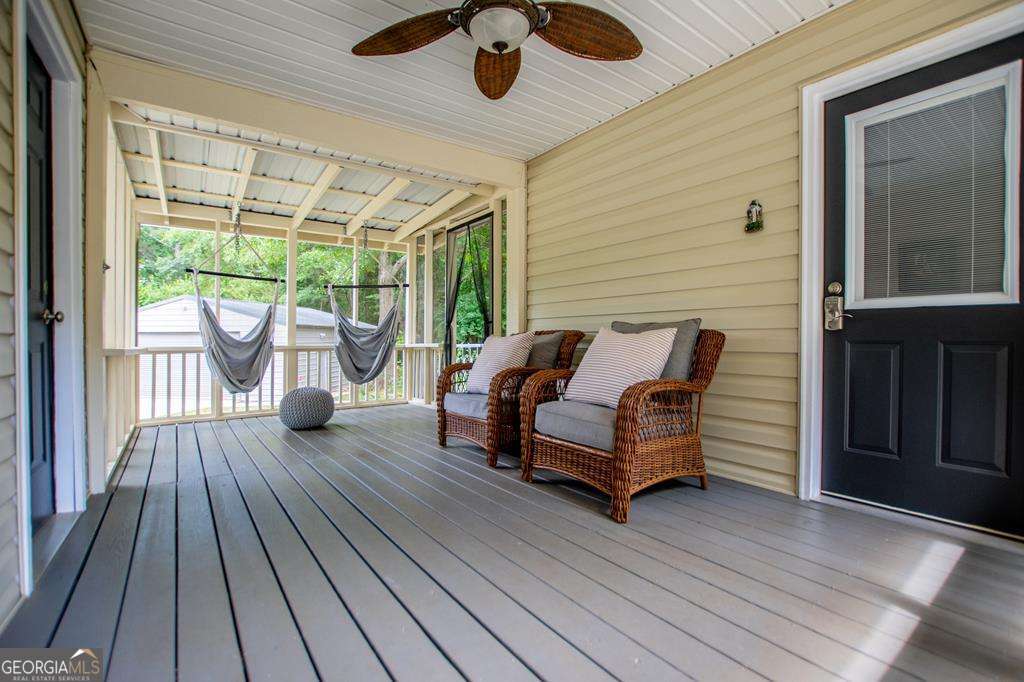 2 Pine Hill Drive Ranburne, AL 36273 - Photo 56 of 91 a view of a two chairs in the balcony