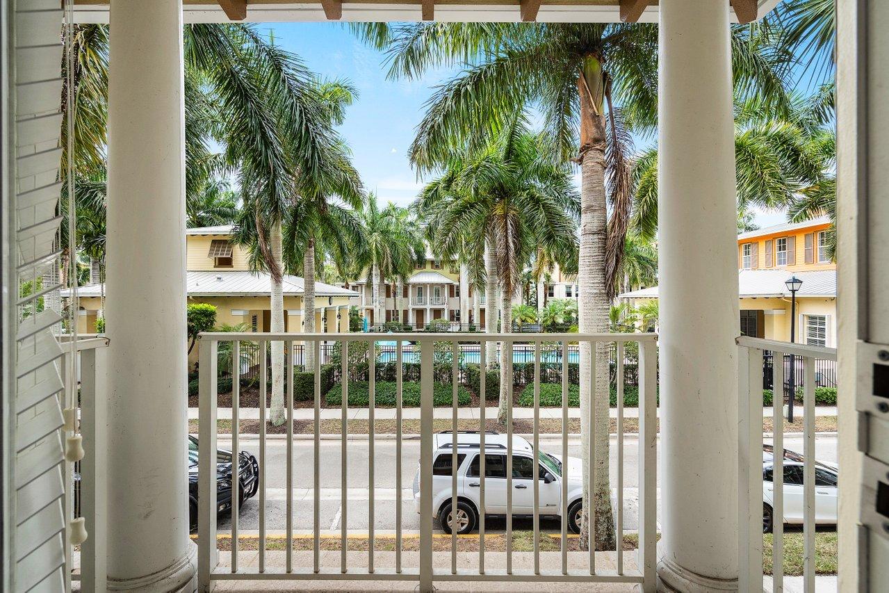 4245 East Main Street Jupiter, FL 33458 - Photo 17 of 44 Balcony Overlooking Pool 2nd Flr