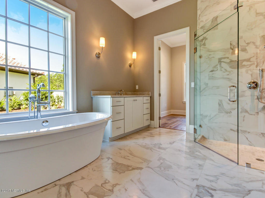 5239 Bentpine Cove Road Jacksonville, FL 32224 - Photo 18 of 83 MASTER WITH TUB & TILED SHOWER