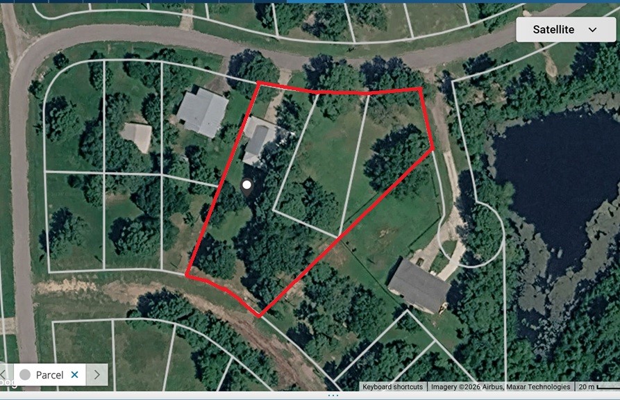 780 Hickory Ridge Drive Coldspring, TX 77331 - Photo 40 of 40 Satellite view of the 5 lots with estimated boundary lines