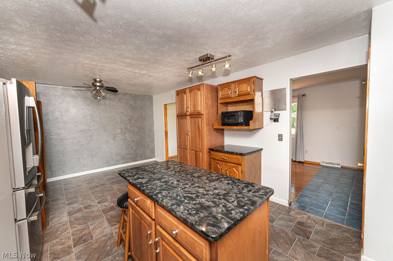 916 Center Road Eastlake, OH 44095 - Photo 6 of 39 Large eat-in kitchen with center island and huge pantry (one of two) with great roll out drawers