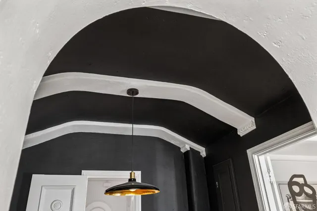 a close view of walk in closet