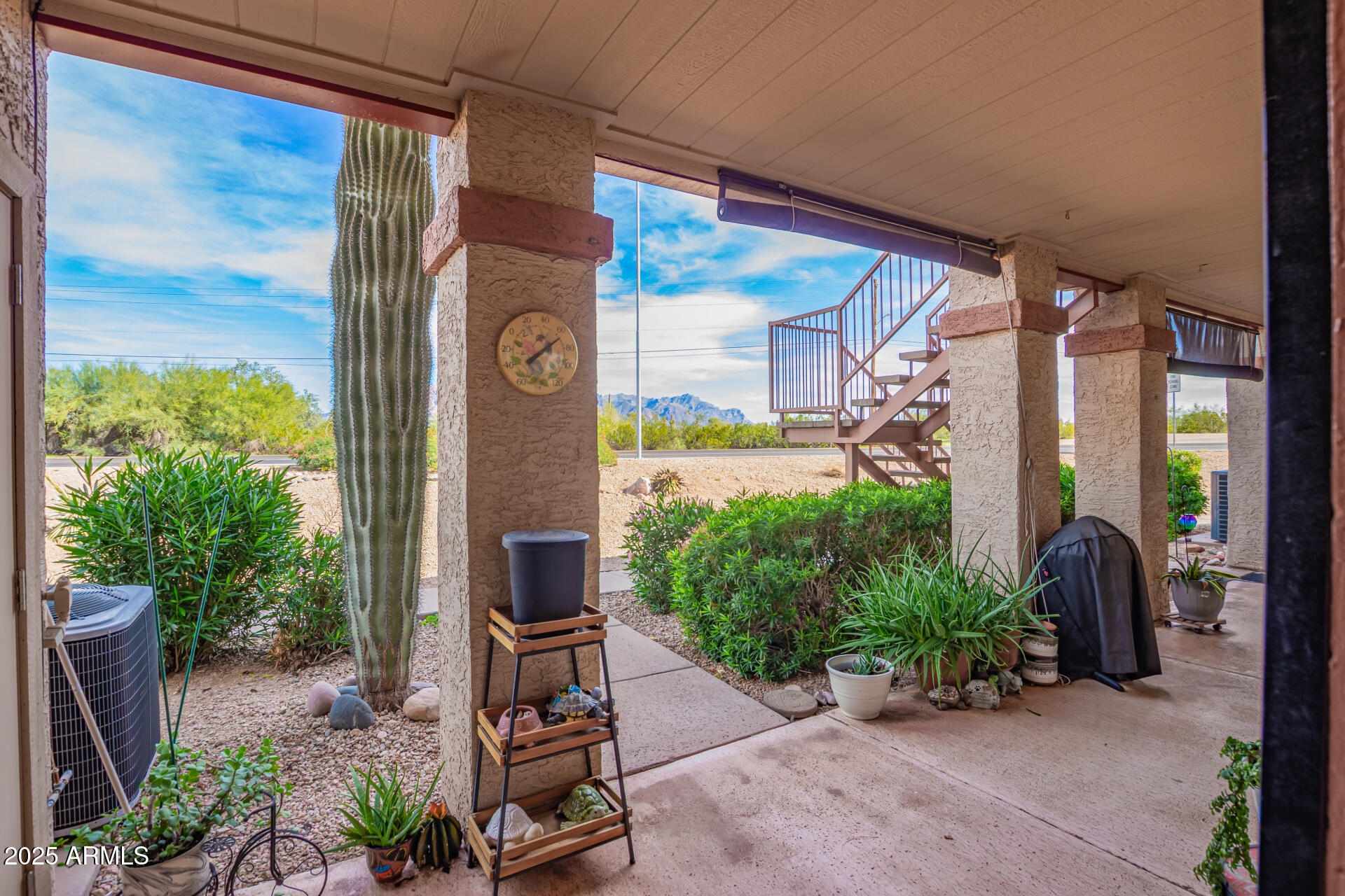 1440 North Idaho Road, Unit 1081 Apache Junction, AZ 85119 - Photo 4 of 33 a couple of potted plants in front of door