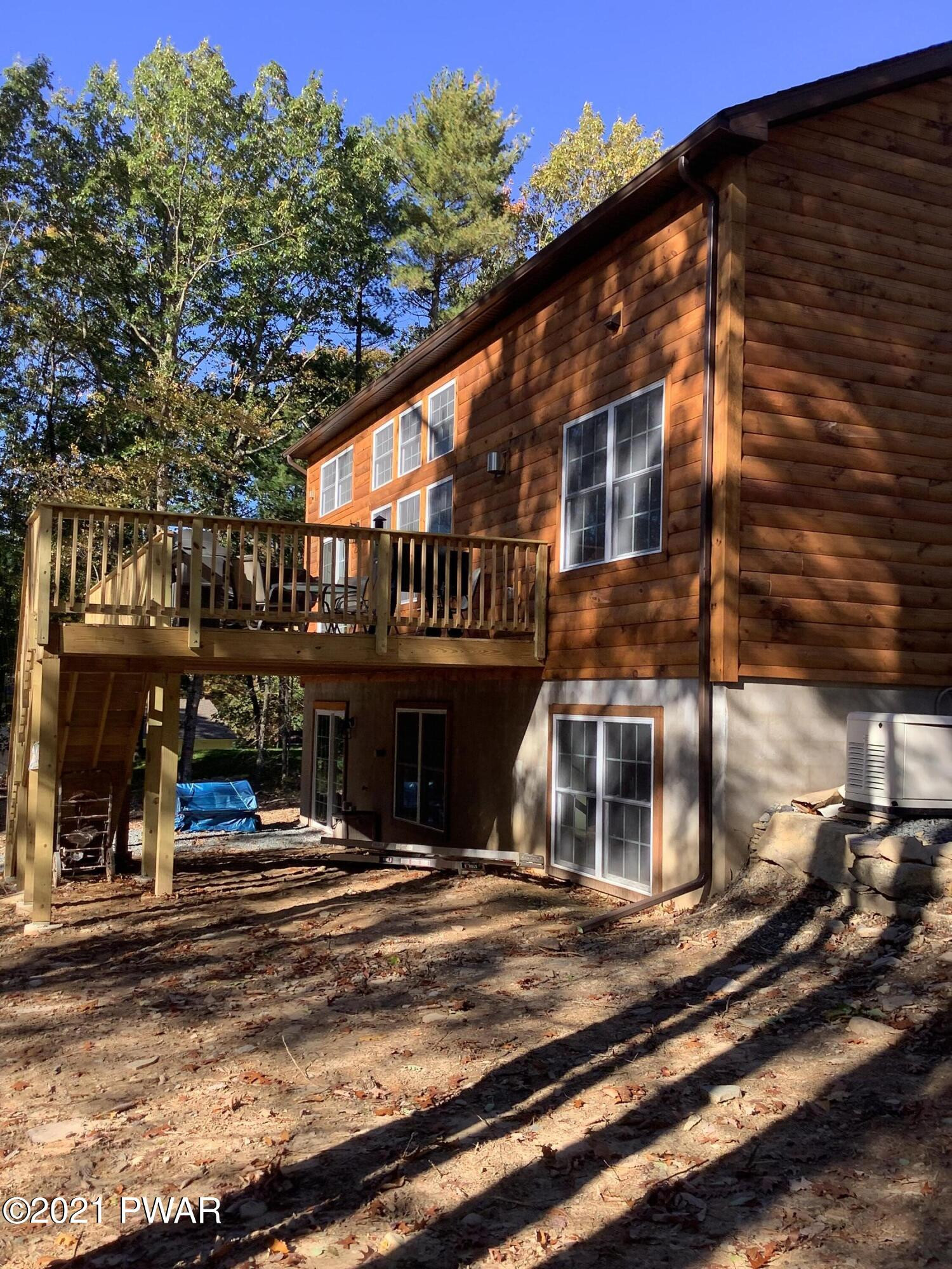 Lot # Marquise Road Tafton, PA 18464 - Photo 3 of 13 Rear deck 10-19-2021