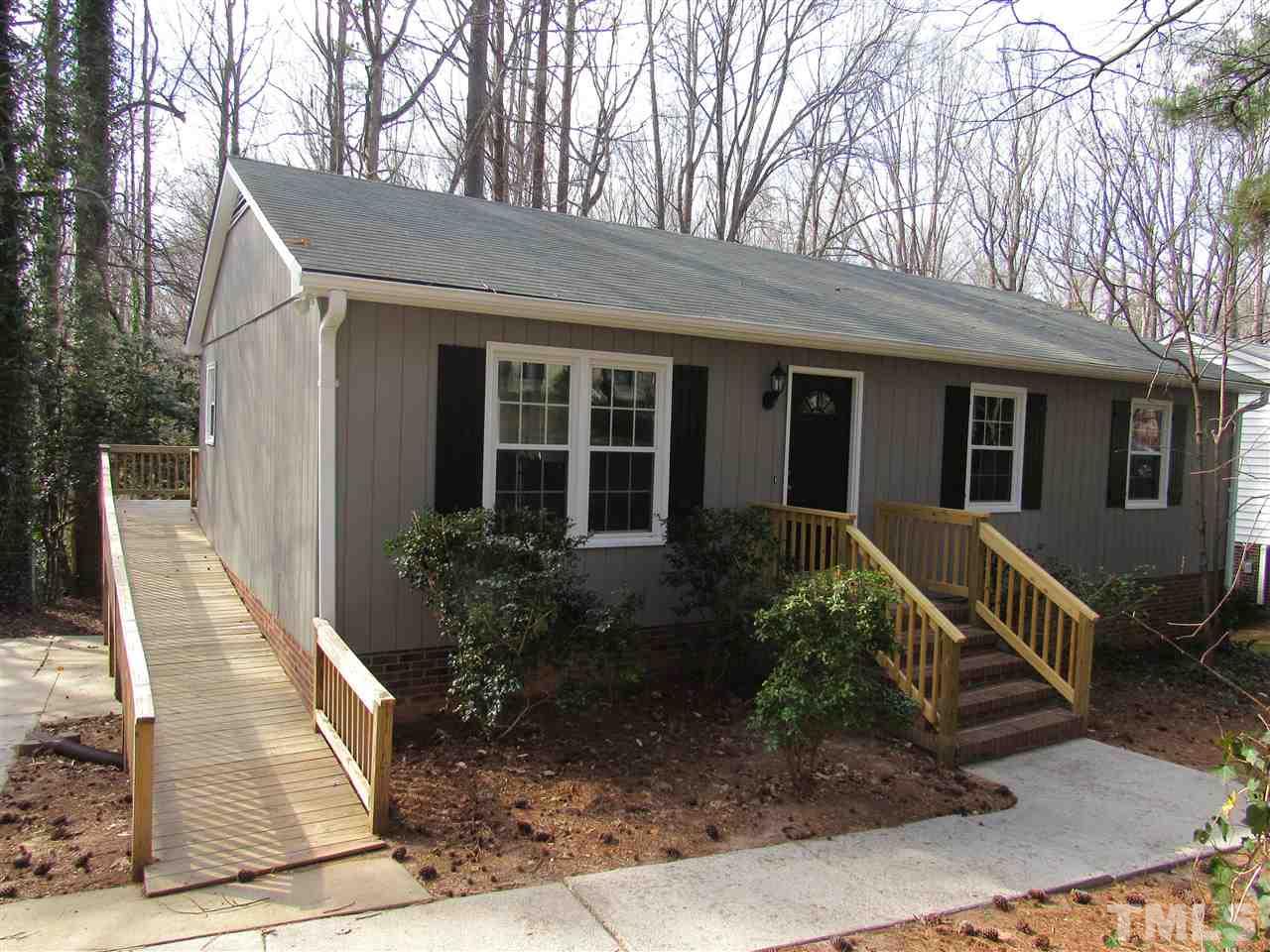 7405 Post Oak Road Raleigh, NC 27615 - Photo 2 of 24 To the right of the front door is a beautiful fragrant gardenia bush and to the left are rhododendrons. It smells great all spring and summer!
