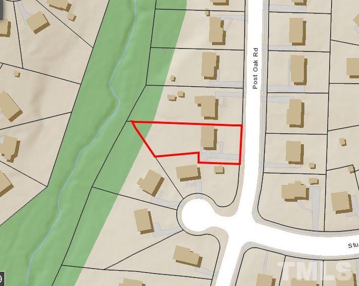 7405 Post Oak Road Raleigh, NC 27615 - Photo 24 of 24 0.34 acres, lives large due to the greenway easement. Walk out the back door and hit the trail!