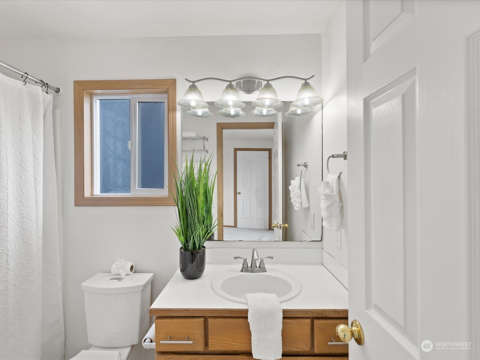 3415 189th Street Southeast Bothell, WA 98012 - Photo 20 of 33 a bathroom with a sink and a mirror
