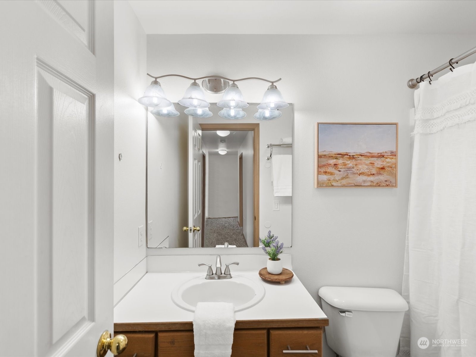 3415 189th Street Southeast Bothell, WA 98012 - Photo 22 of 33 a bathroom with a sink and a mirror