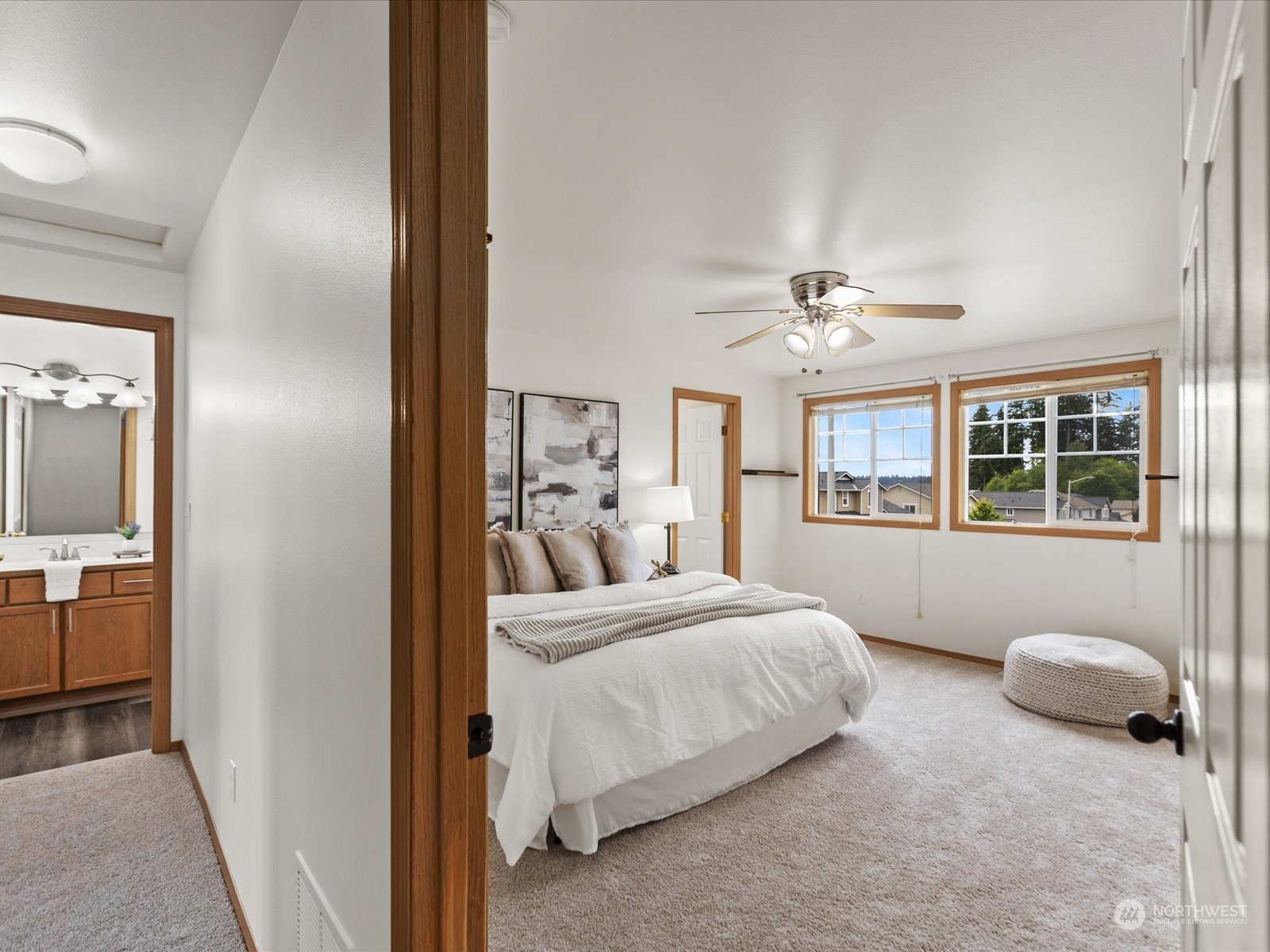3415 189th Street Southeast Bothell, WA 98012 - Photo 24 of 33 a bedroom with a bed and a window