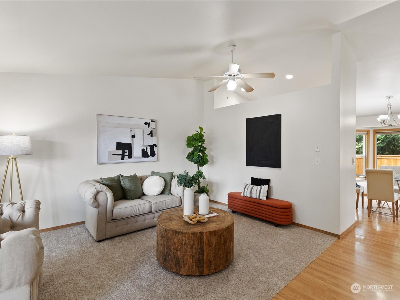 3415 189th Street Southeast Bothell, WA 98012 - Photo 5 of 33 a living room with furniture and a flat screen tv