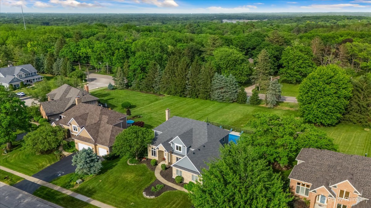 7104 Dove Way Cary, IL 60013 - Photo 75 of 82 an aerial view of a house with yard