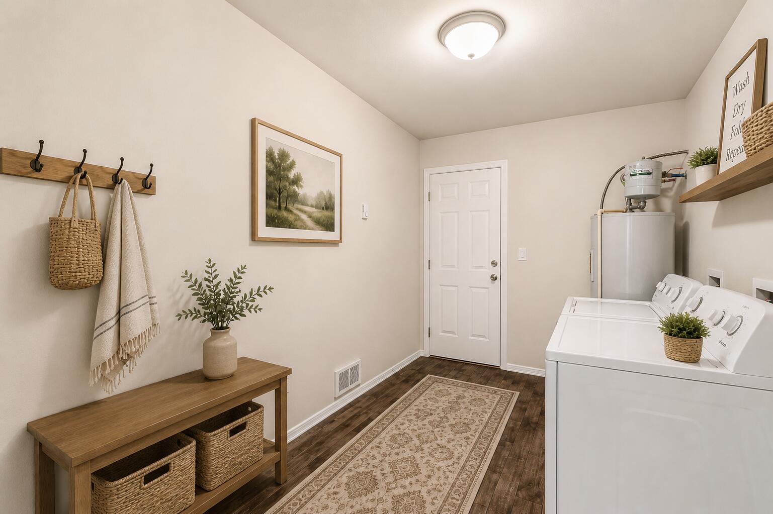 16050 Dick Road La Pine, OR 97739 - Photo 38 of 59 a bathroom with a sink and a mirror
