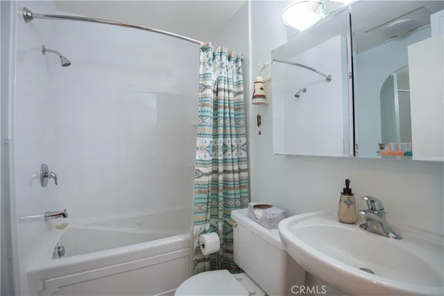 a view of a backyard with potted plants