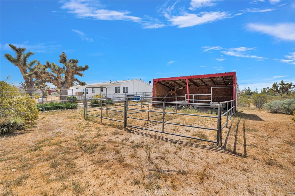 12837 Hacienda Road Phelan, CA 92371 - Photo 35 of 51 a view of a backyard