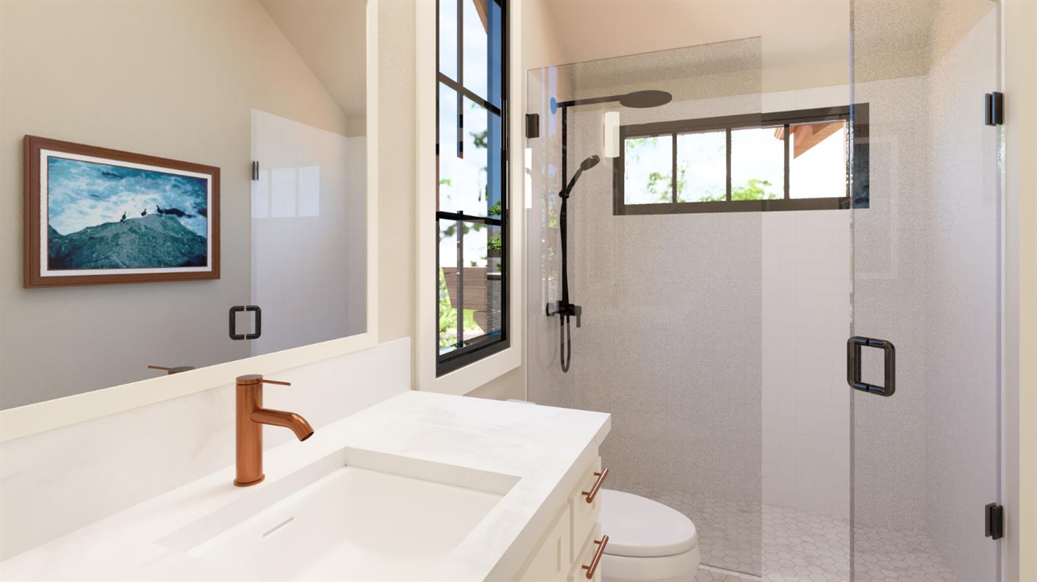 5709 Thomson Loop Davis, CA 95616 - Photo 13 of 26 a bathroom with a sink a toilet and a bathtub