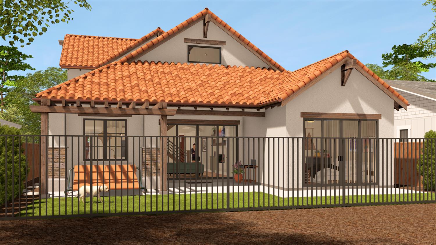 5709 Thomson Loop Davis, CA 95616 - Photo 3 of 26 a view of a white house with a small yard and plants