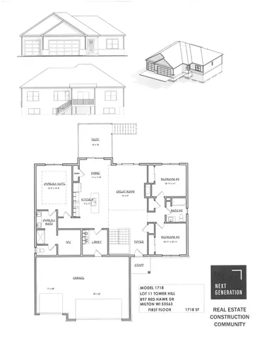 $439,900 | 897 Red Hawk Drive, Milton, WI 53563