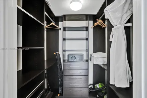 a view of walk in closet