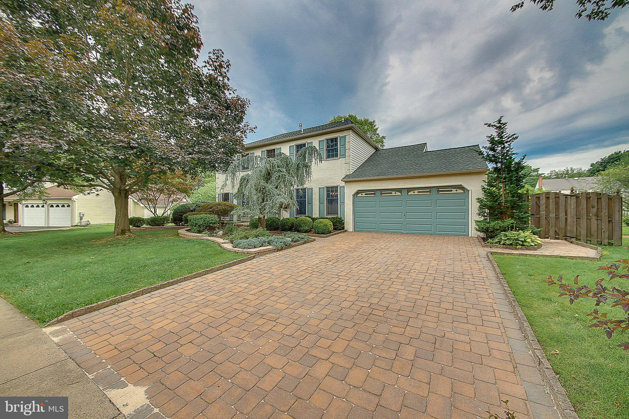 305 Newgate Road Langhorne, PA 19047 - Photo 1 of 37 Front Exterior with Upgraded Driveway
