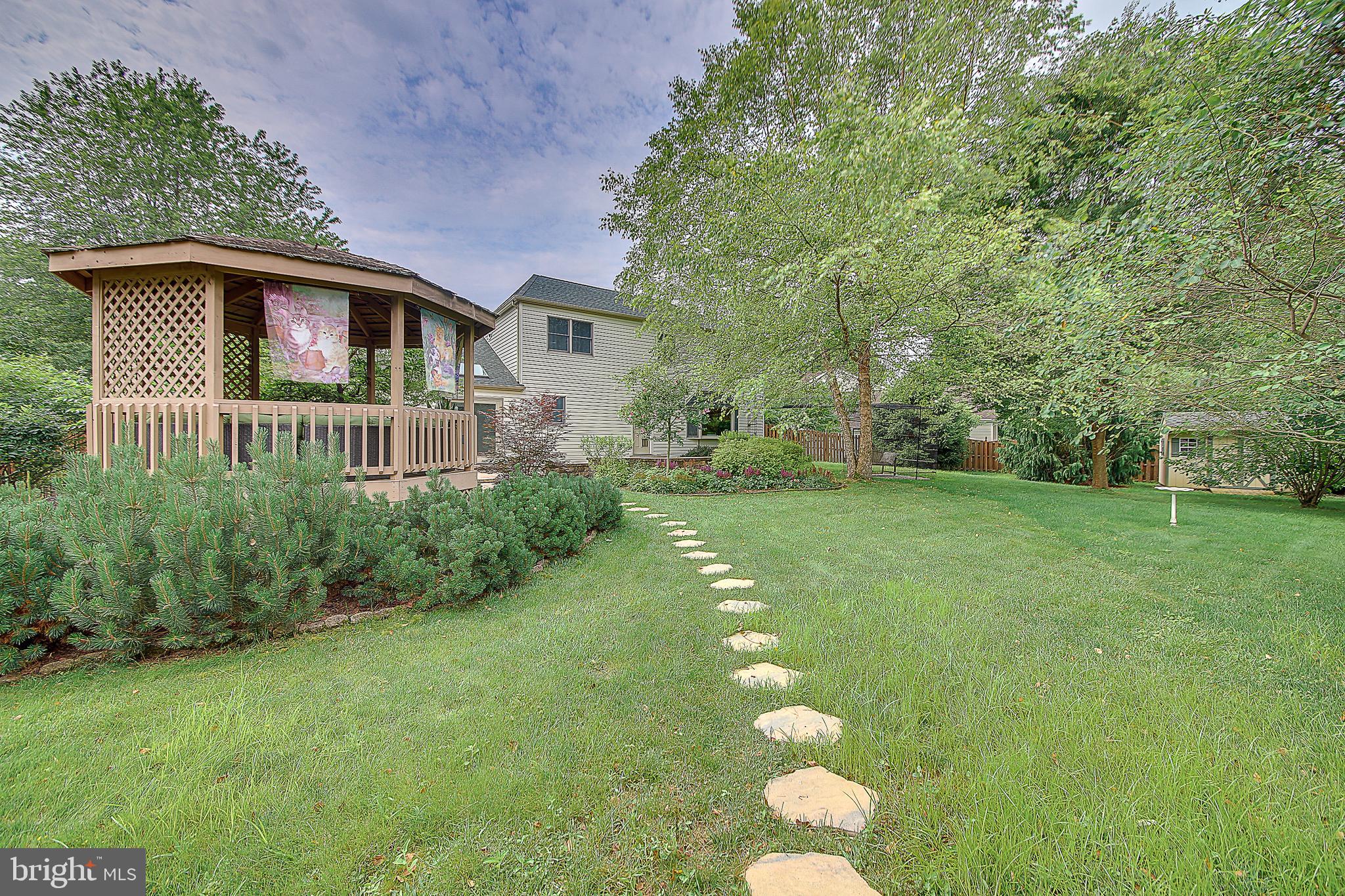 305 Newgate Road Langhorne, PA 19047 - Photo 35 of 37 Stepping Stones Leading to Shed#1