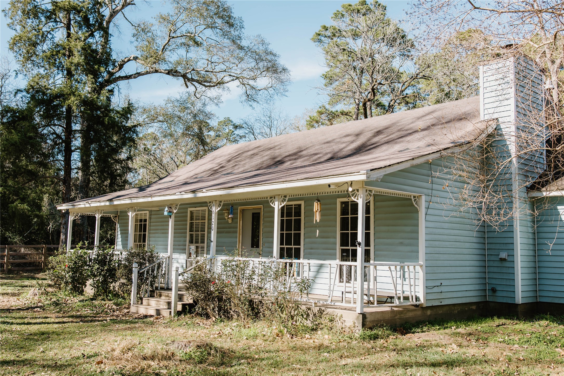 16120 Hartman Road Magnolia, TX 77355 - Photo 5 of 41 a front view of a house with garden