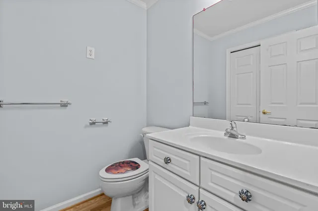 a bathroom with a sink toilet and a vanity