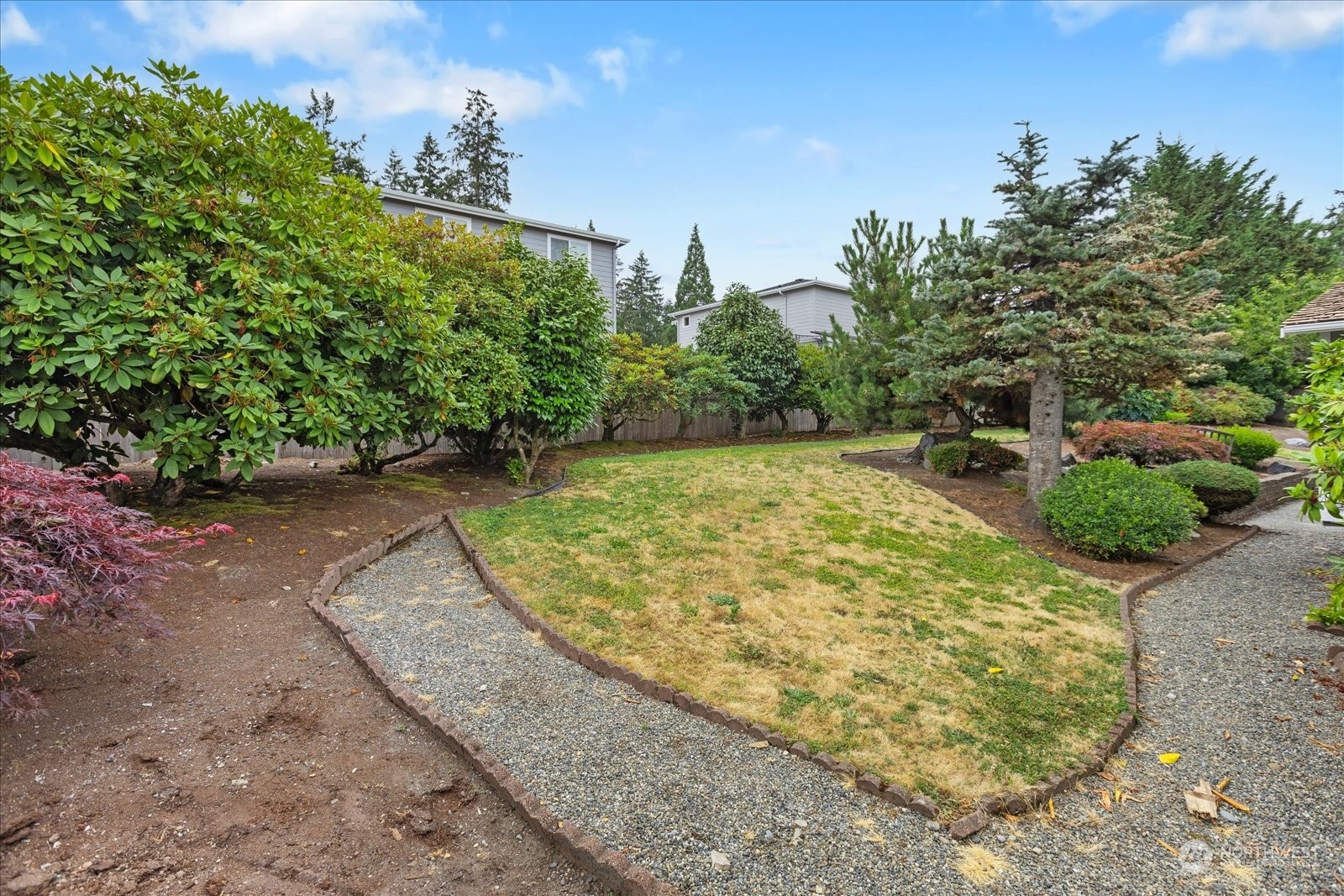 2480 215th Place Southwest Brier, WA 98036 - Photo 36 of 40 a view of a swimming pool with an outdoor space