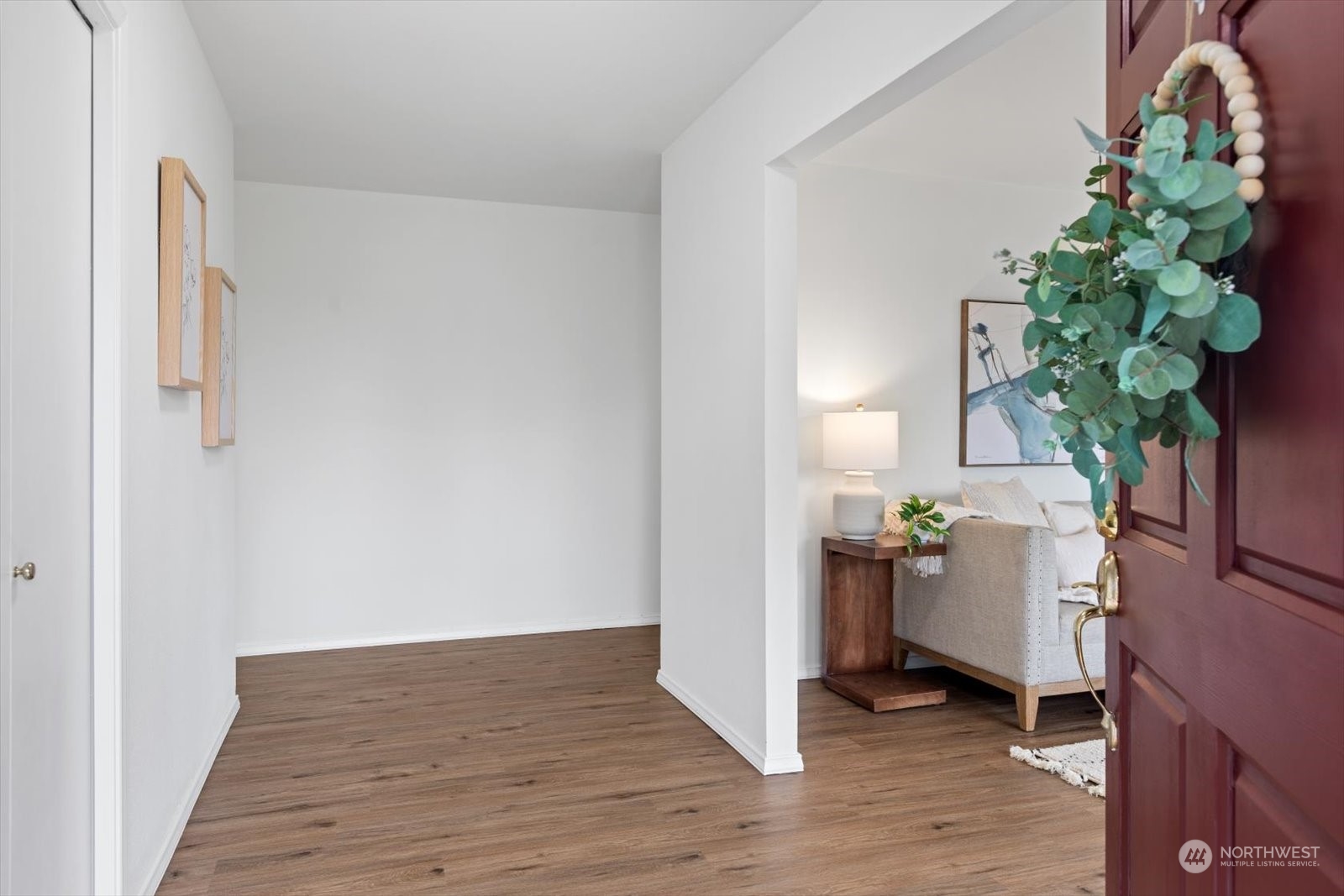 2480 215th Place Southwest Brier, WA 98036 - Photo 5 of 40 a view of entryway with wooden floor