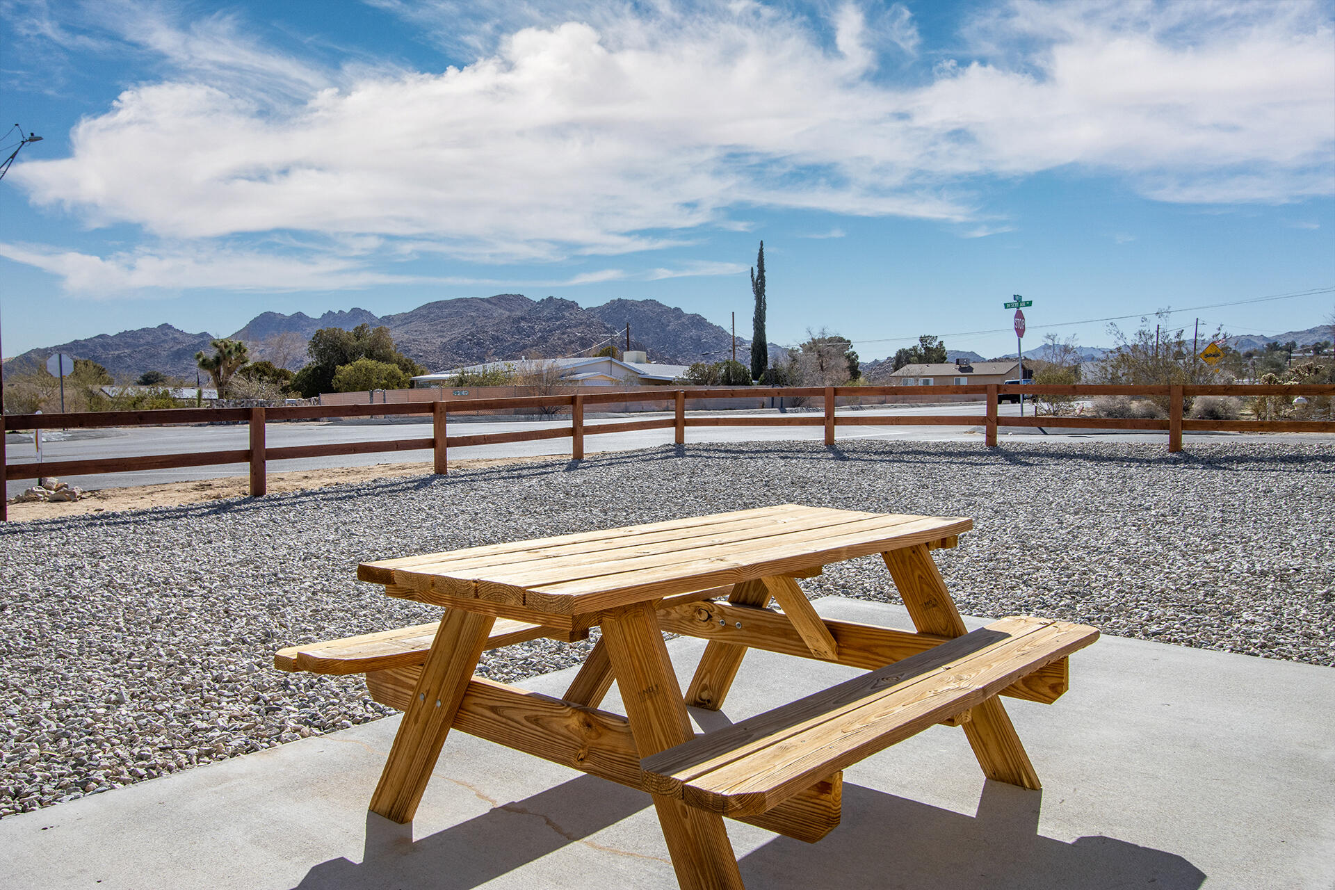 61786 Desert Air Road Joshua Tree, CA 92252 - Photo 10 of 54 a view of outdoor space with seating