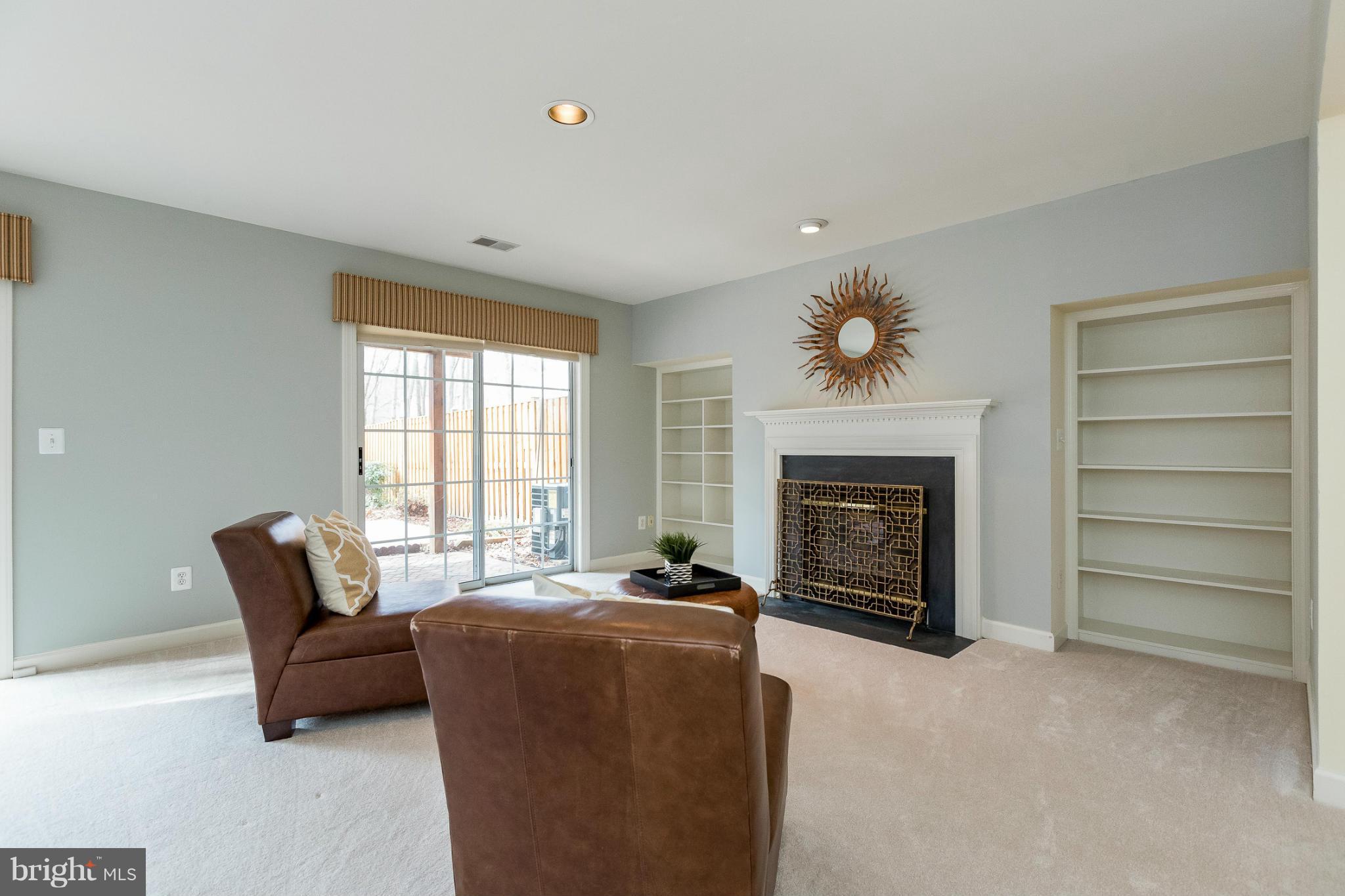 143 Roland Court Southwest Vienna, VA 22180 - Photo 14 of 29 fireplace w/built-ins