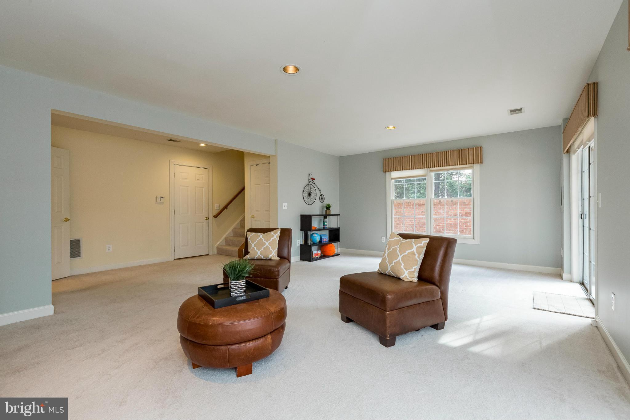 143 Roland Court Southwest Vienna, VA 22180 - Photo 15 of 29 LL rec room with walkout to private garden