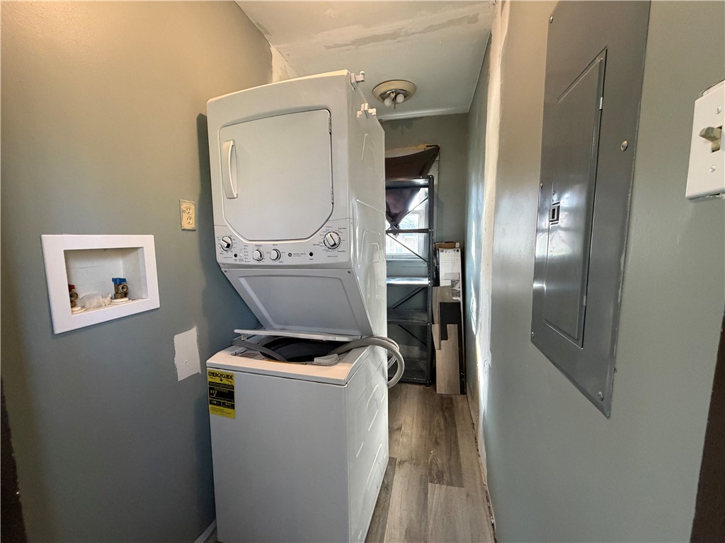 230 West Decatur Street Eaton, OH 45320 - Photo 12 of 22 This dedicated laundry area offers practical convenience for daily tasks.