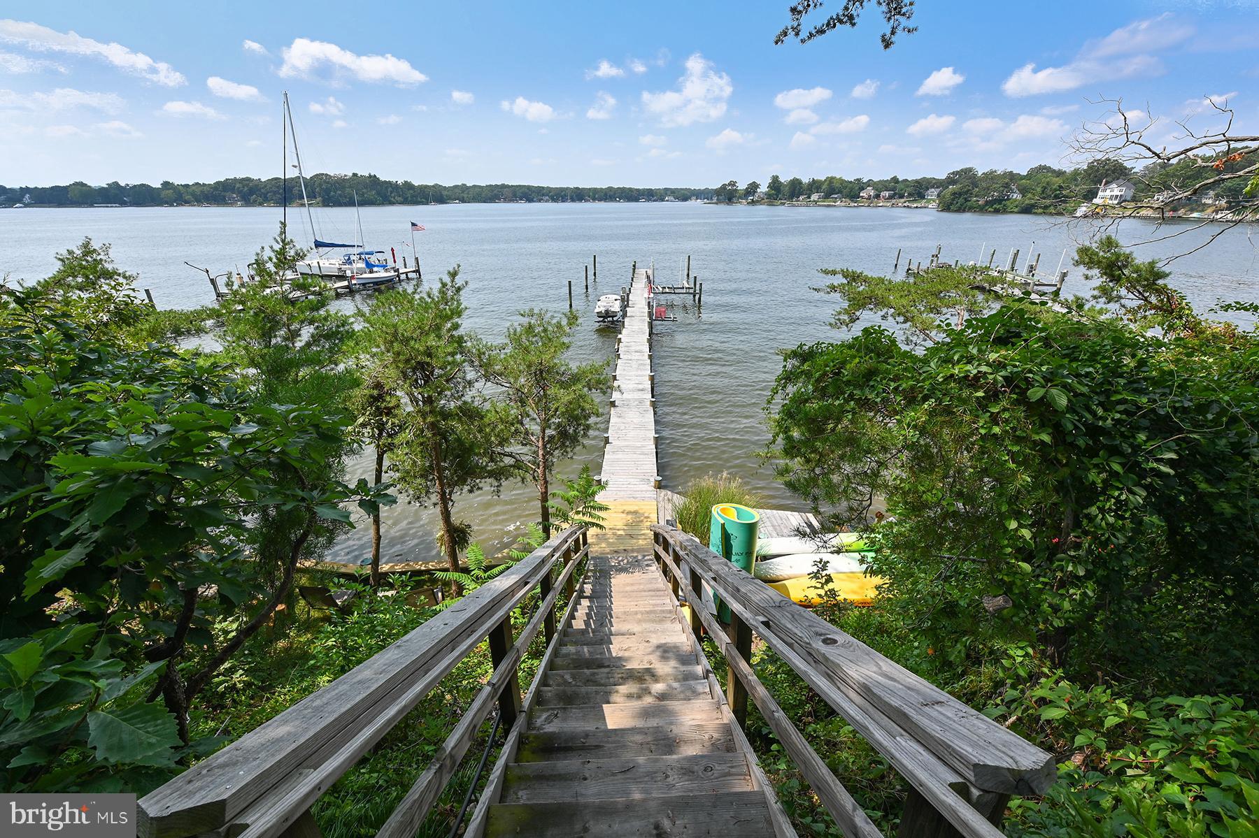 344 Hunner Road Pasadena, MD 21122 - Photo 2 of 55 Private pier has 6 ft water depth