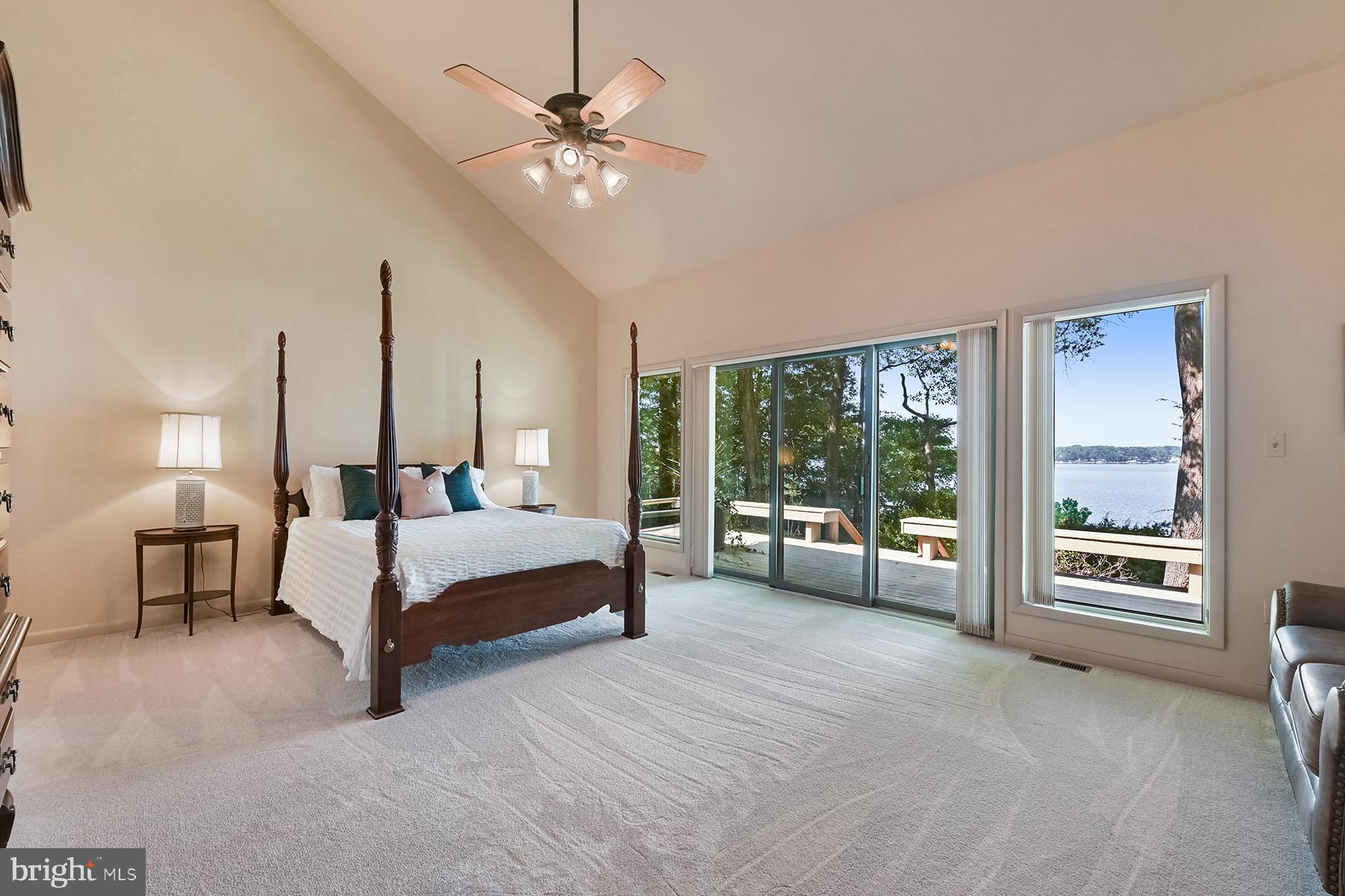 344 Hunner Road Pasadena, MD 21122 - Photo 15 of 55 Primary bedroom has sweeping water views