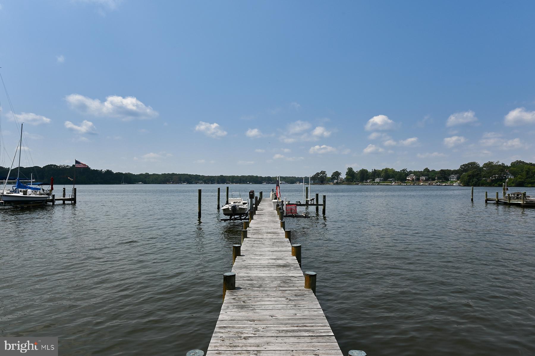 344 Hunner Road Pasadena, MD 21122 - Photo 34 of 55 Private pier has multiple boat lifts