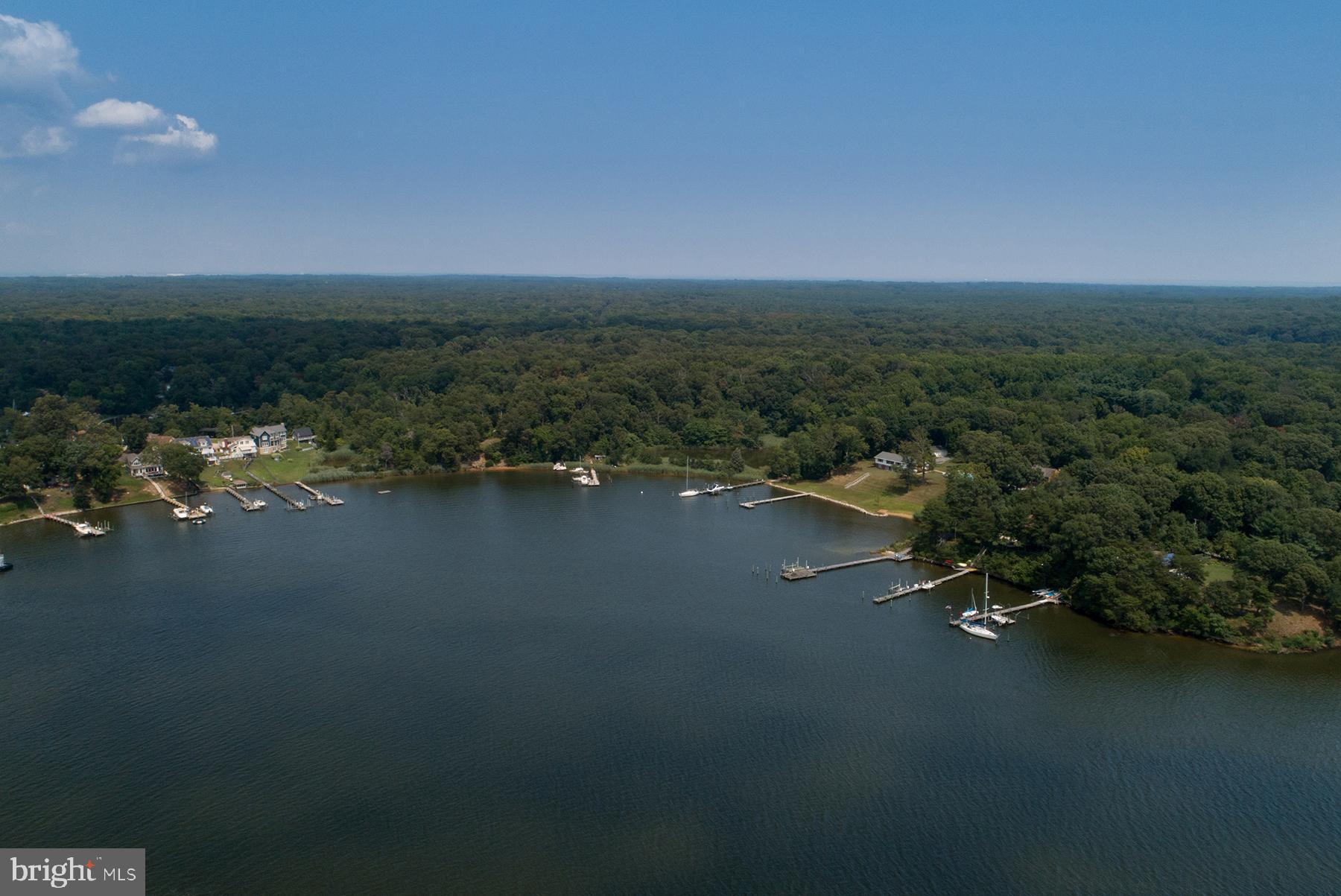 344 Hunner Road Pasadena, MD 21122 - Photo 39 of 55 Aerial view of Swan Cove