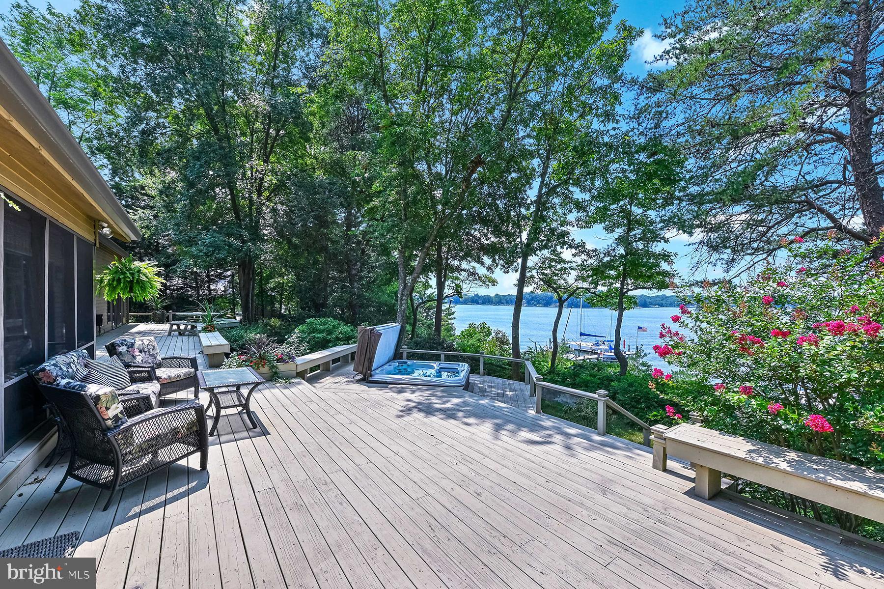 344 Hunner Road Pasadena, MD 21122 - Photo 48 of 55 Perfect combination of privacy and views