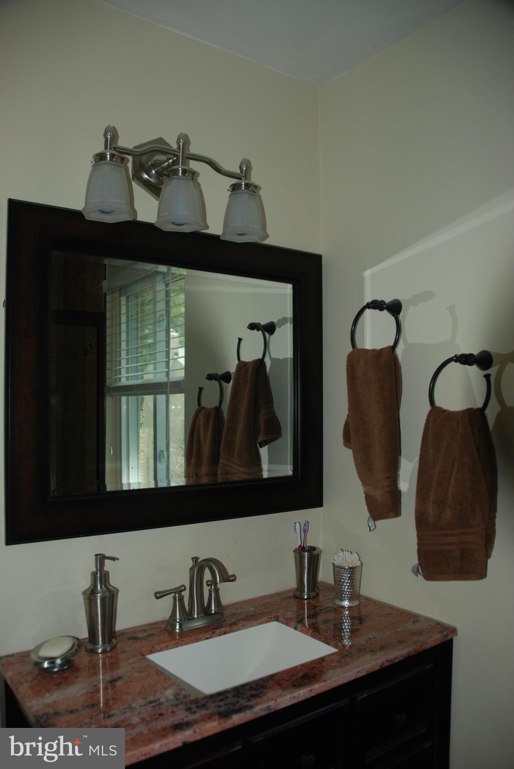 11019 Saffold Way Reston, VA 20190 - Photo 5 of 22 a bathroom with a sink and a mirror