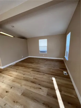 a view of wooden floor