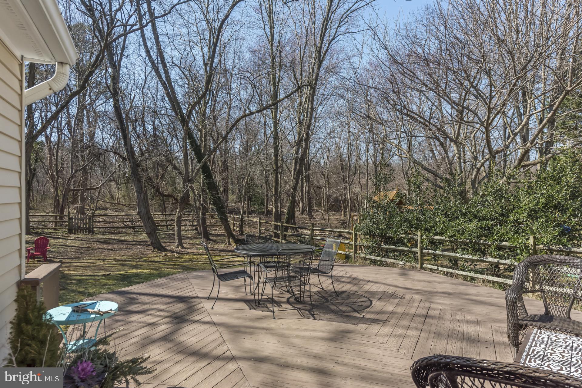 307 Riding Ridge Road Annapolis, MD 21403 - Photo 34 of 36 a view of backyard with wooden fence