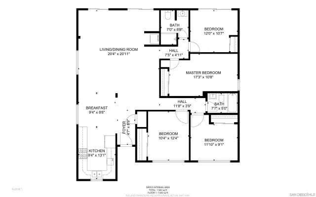 a picture of a bench in front of door