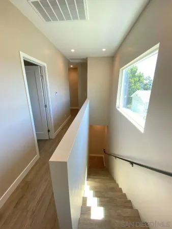 a view of washer and dryer in a utility room
