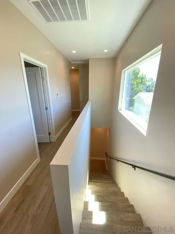 a view of washer and dryer in a utility room