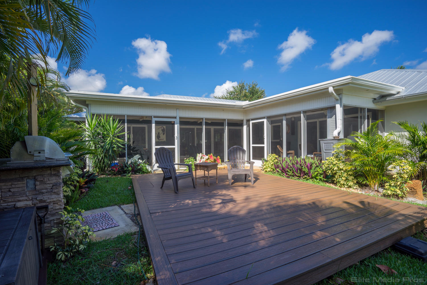 106 Golfview Drive Jupiter, FL 33469 - Photo 39 of 43 Wood Deck