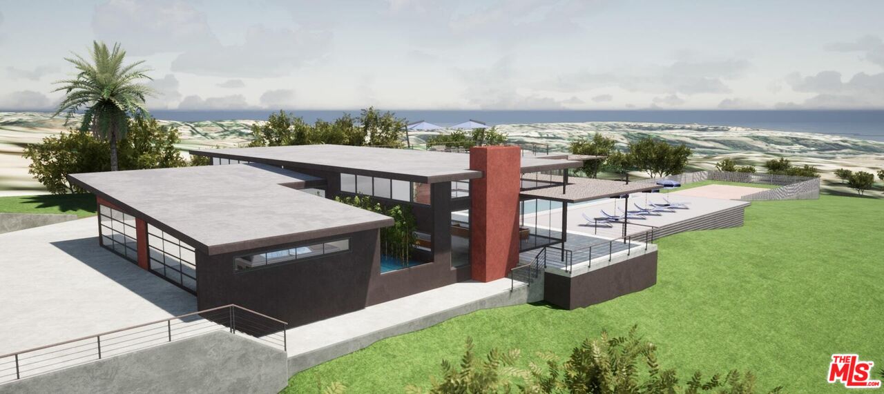 29652 Cuthbert Road Malibu, CA 90265 - Photo 2 of 18 a view of a terrace with a garden