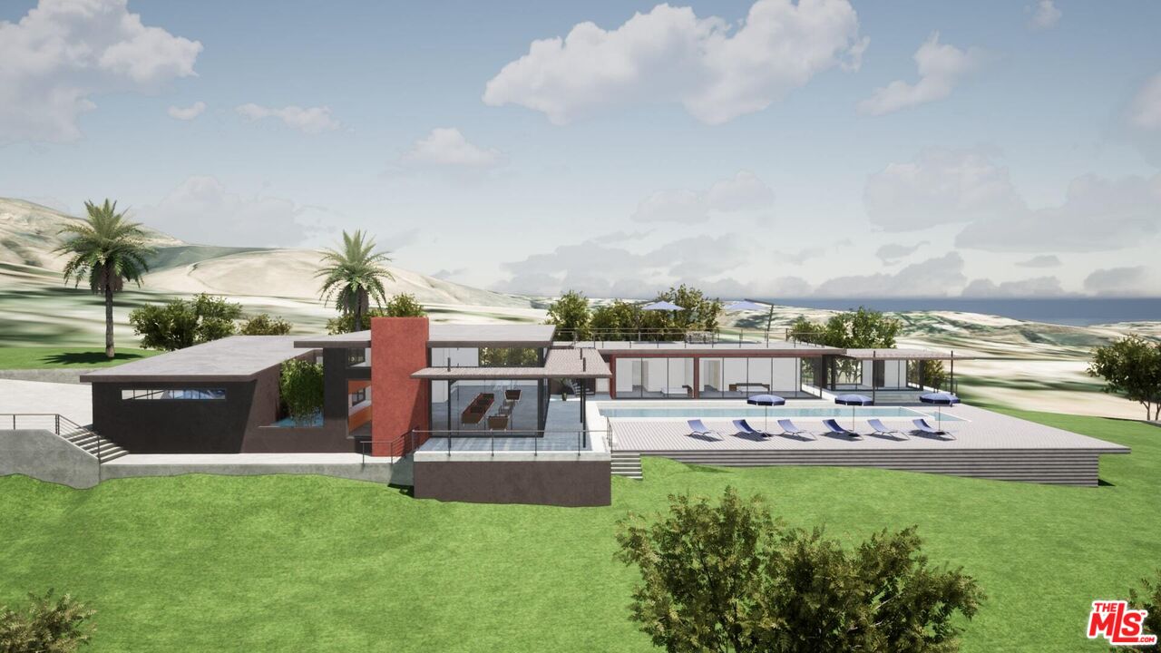 29652 Cuthbert Road Malibu, CA 90265 - Photo 5 of 18 a view of a house with a garden and houses