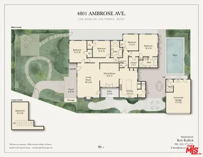 $3,100,000 | 4801 Ambrose Avenue, Los Angeles, CA 90027