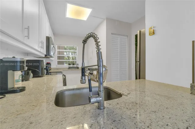 a view of a living room